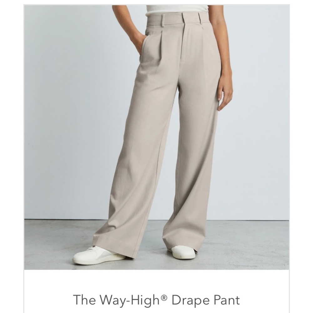 Everlane The Way High Drape Pant 6R